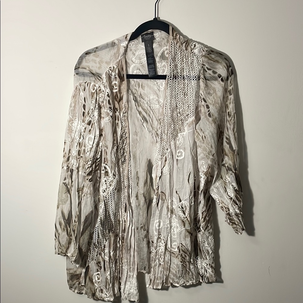 Chicos travelers collection cardigan